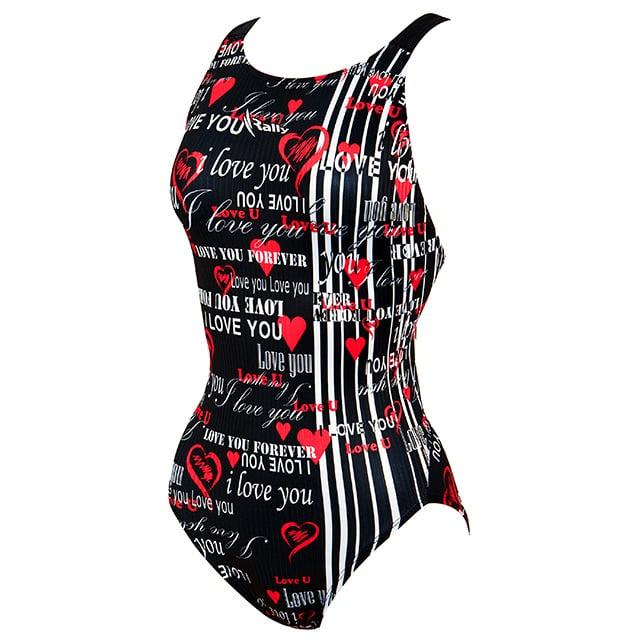 랠리 엑스백 [레드] 여자 실내수영복 MSLA221 RED