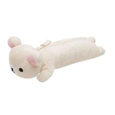 리락쿠마 캐릭터 봉제 인형 필통 (코리락쿠마)
