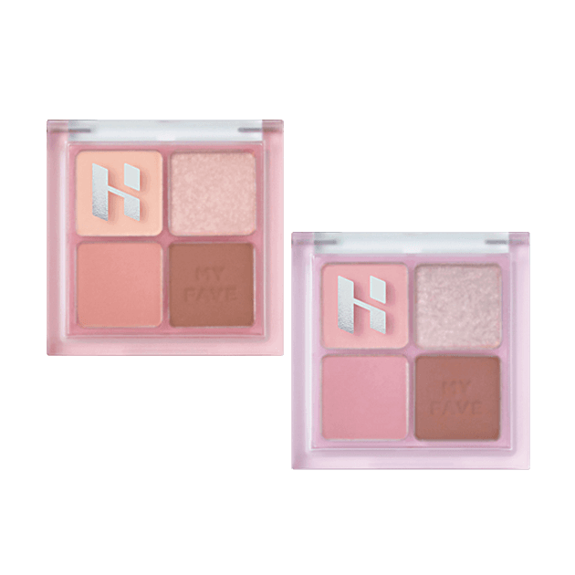 홀리카홀리카 파스텔헤이즈 컬렉션 마이페이브 4구 섀도우 팔레트