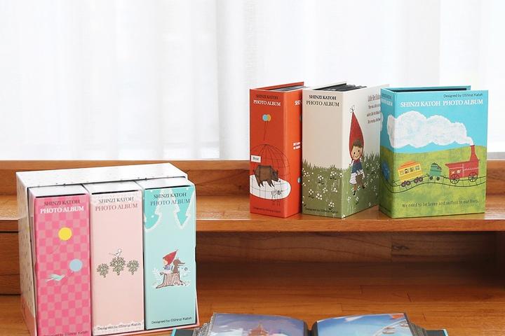 신지가토 포토 네컷 앨범 100장 보관 사진 포켓식 포카바인더