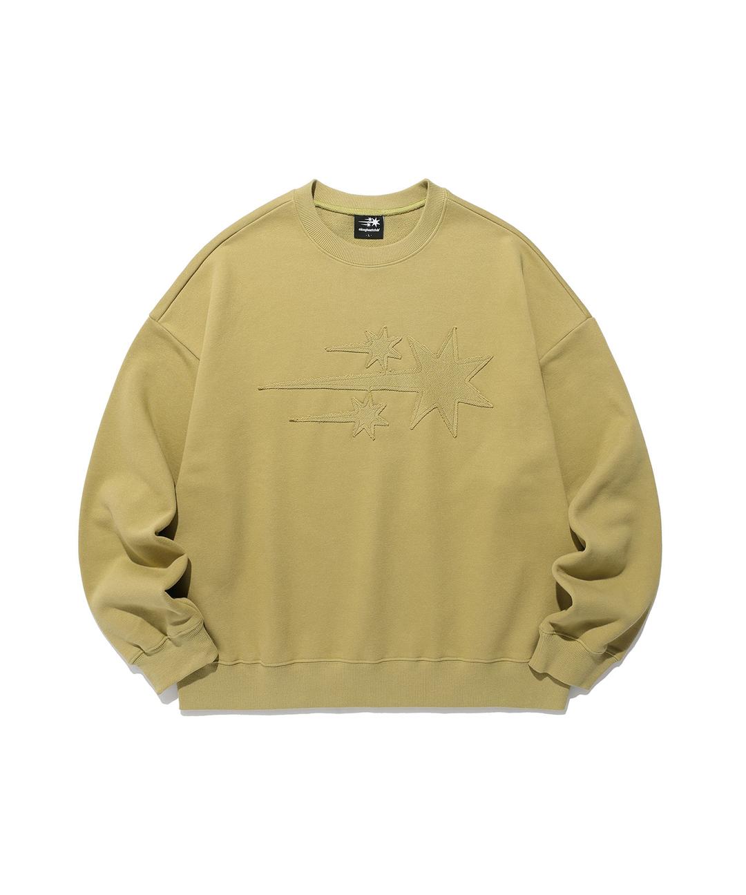 3star logo sweatshirts[green]