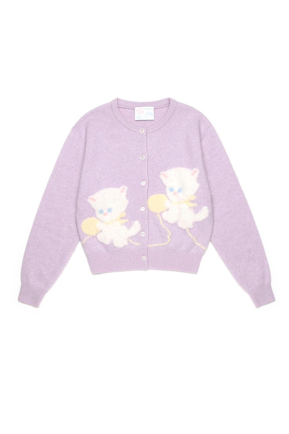 Cassie Cardigan (Lilac) / 예약배송