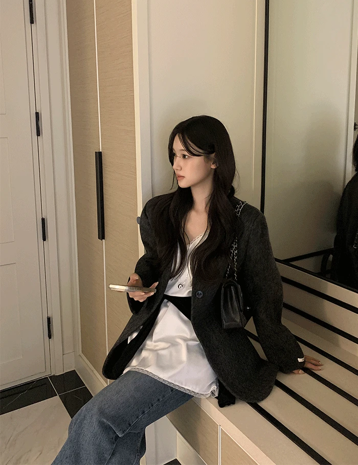 [wool 70] 핑거 노카라 핸드메이드 (2color)