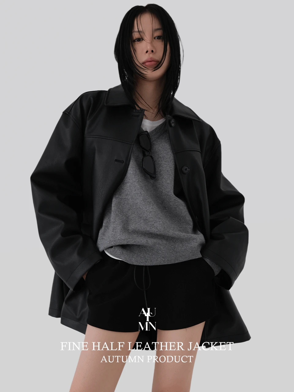 [made]파인하프레더자켓