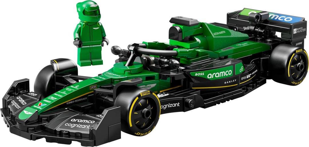 Aston Martin Aramco F1® AMR24 레이스 카 77245 | 스피드 챔피언 | LEGO® Shop KR