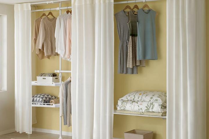 왕자 네오스페이스(어바웃 드레스룸 5P 밀폐이불선반형) 플레인