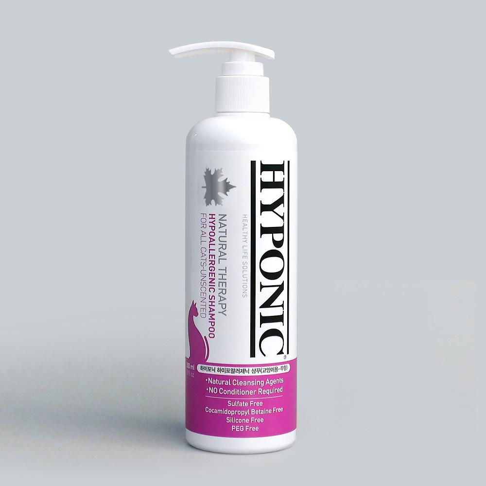 하이포닉 저자극 고양이 샴푸 (무향) 300ml 각질 비듬 보습