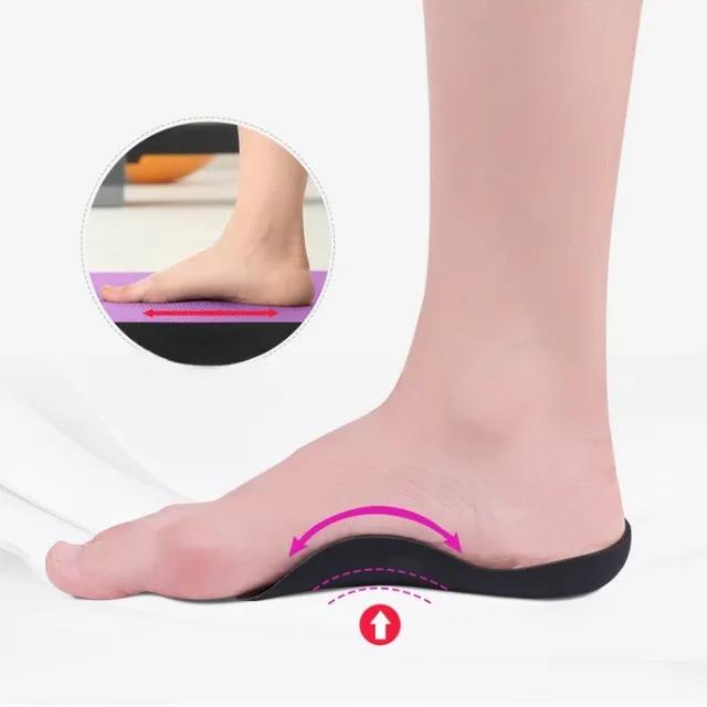 (1+1 할인)족저근막염 기능성 신발 깔창 평발 오다리 발가락 교정기 아치 요족깔창