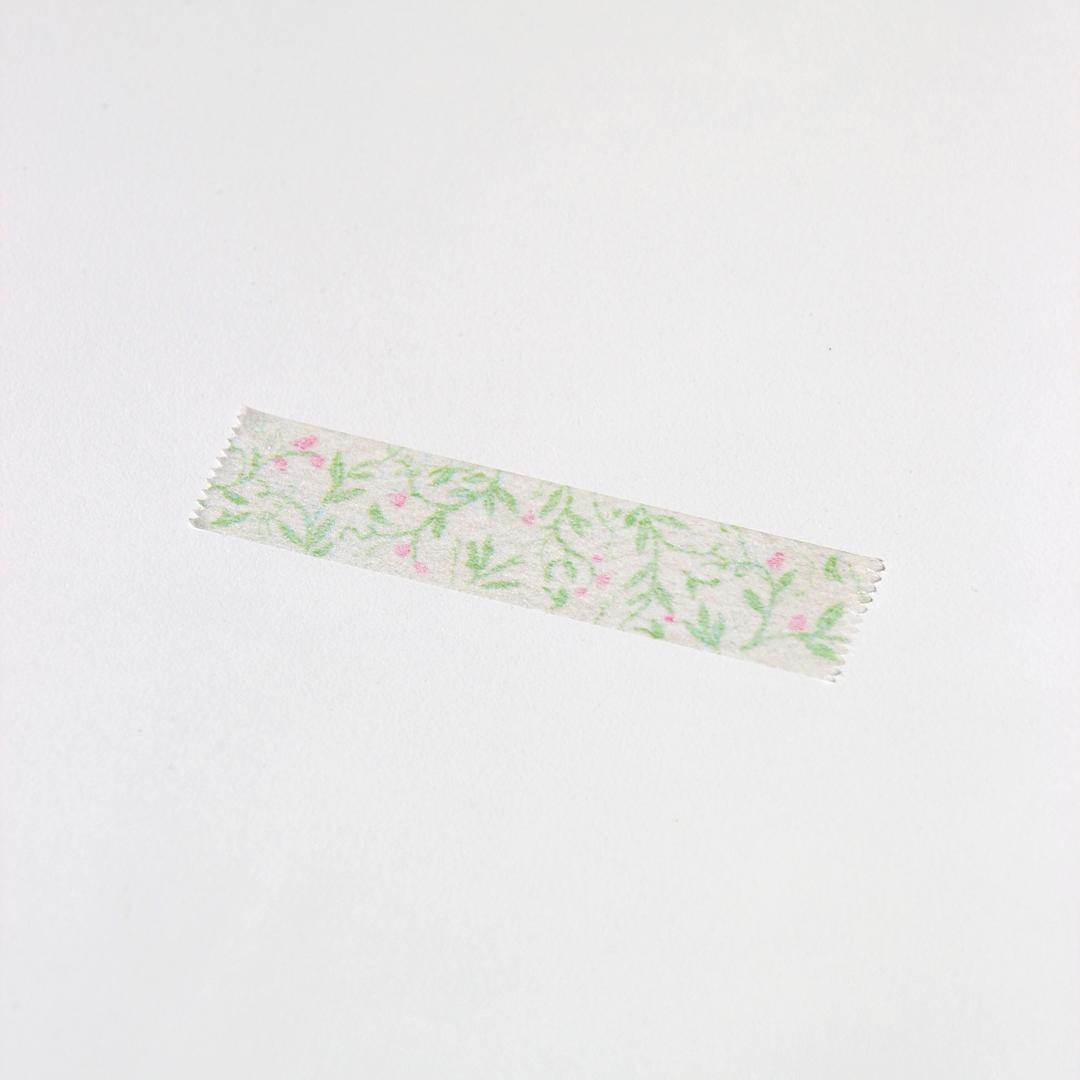 Ceramic Plate Masking Tape [Bell Clematis]