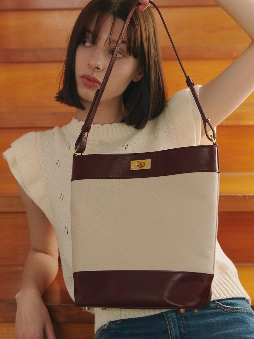 [doydly Pick] Mathilda Bag_Canvas Wine