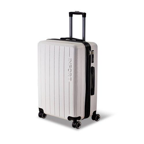Edge 확장형 CREAM WHITE 하드캐리어 24인치