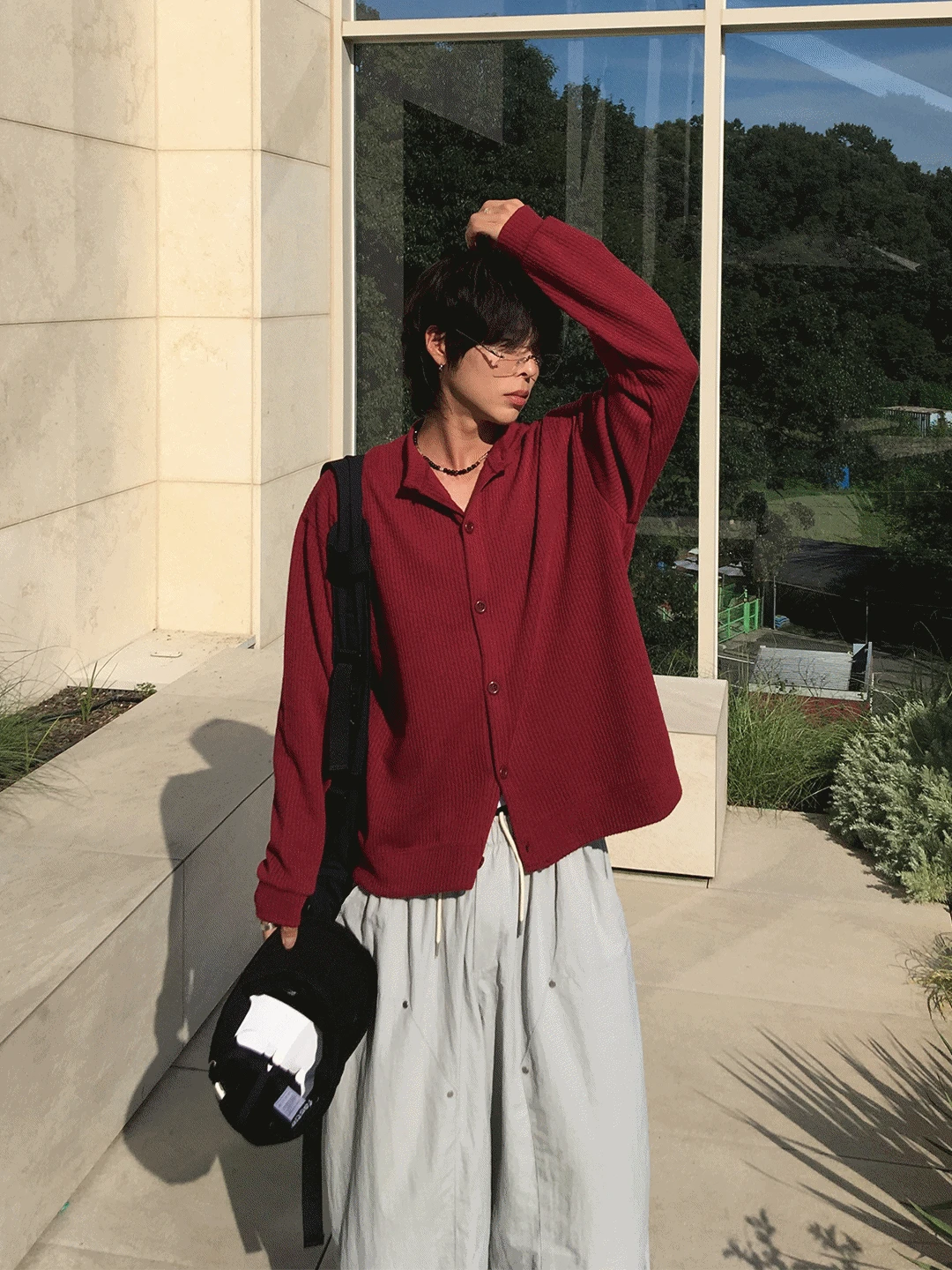 MM 베이직 헨리 가디건