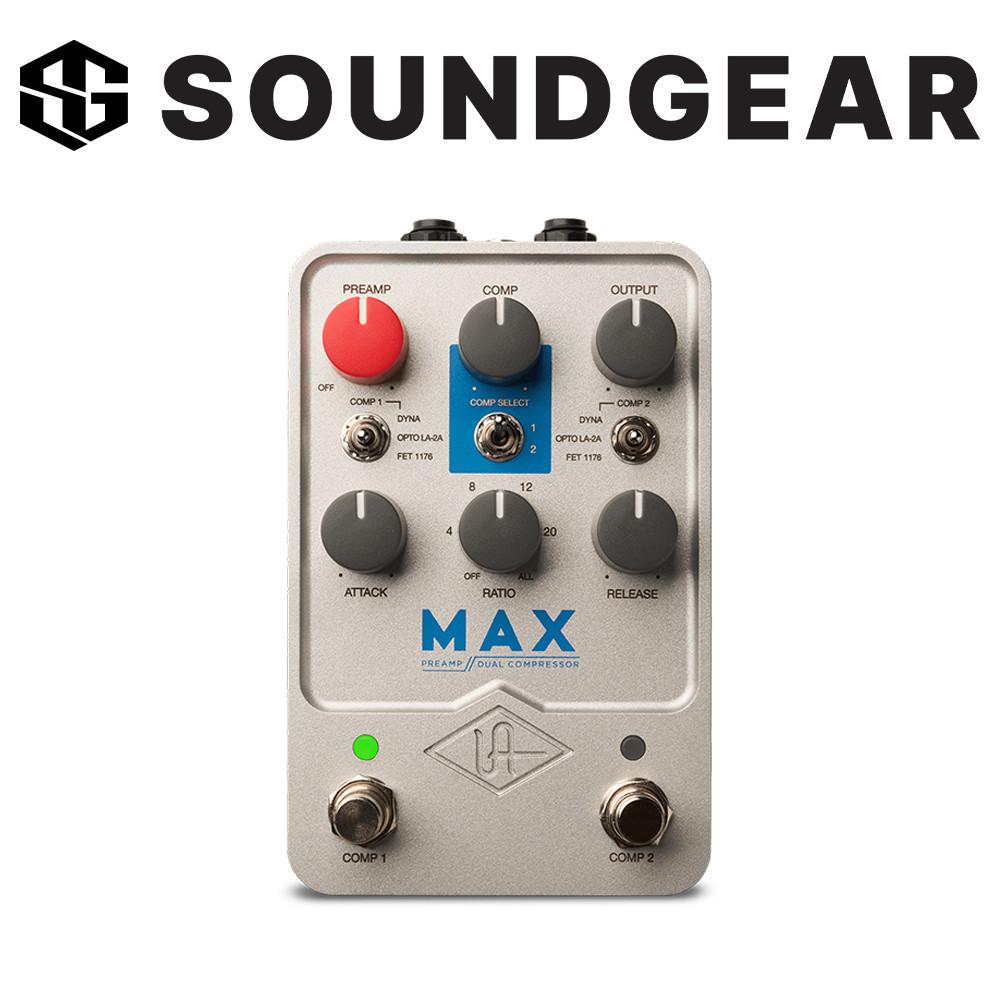 Universal Audio UAFX Max Preamp & Dual Compressor 유니버셜 오디오 듀얼 컴프레서 페달