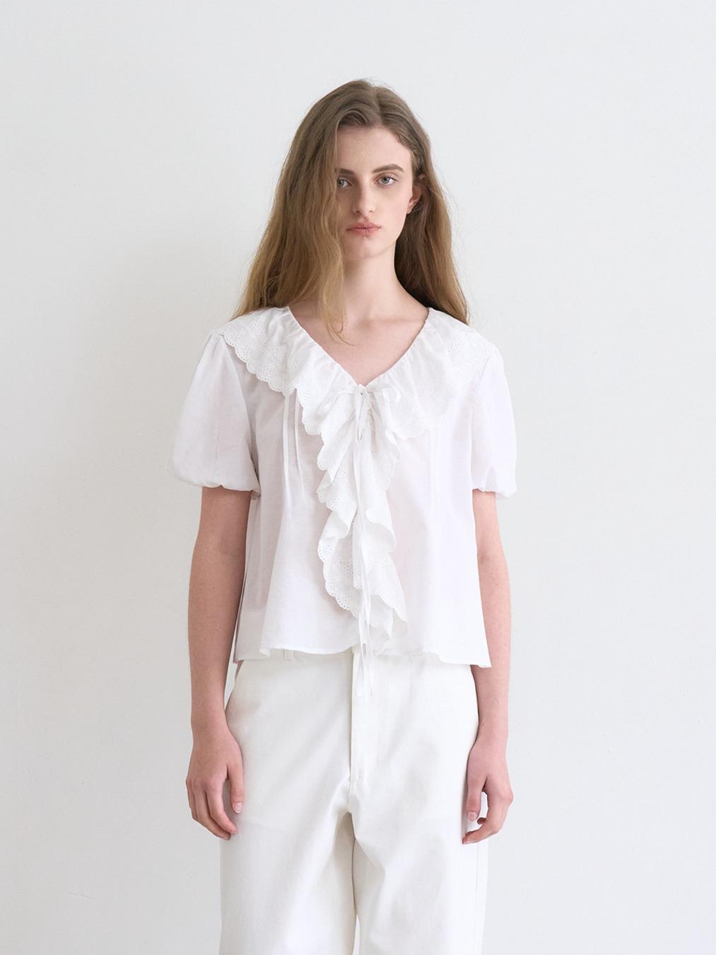 Sophie blouse (Ivory)