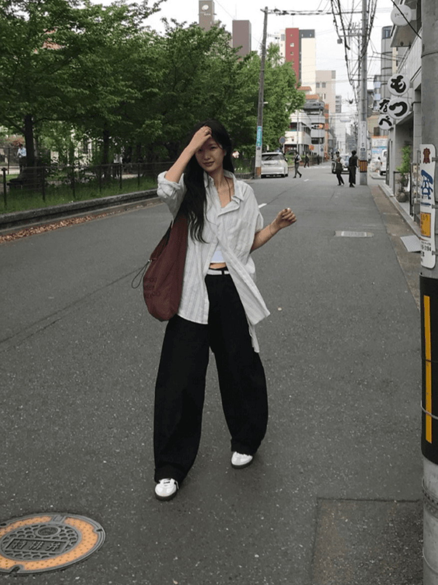 원그린 (봄 재진행) 카밍 썸머 벌룬핏 와이드 면팬츠