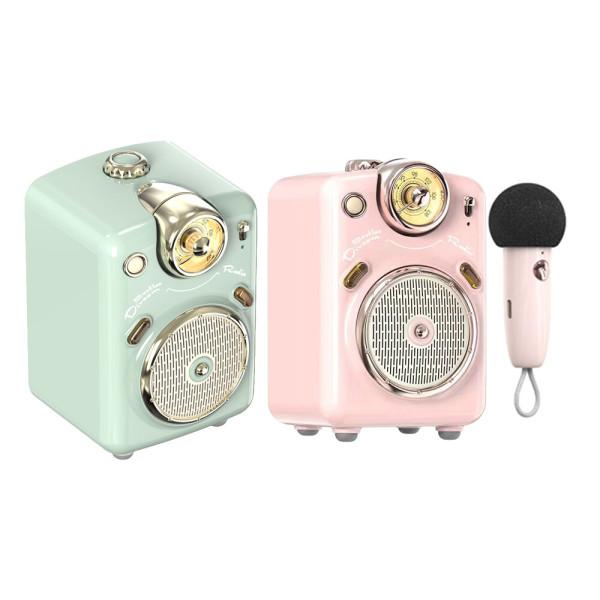 디붐 Fairy-ok 페어리-OK 마이크 블루투스 스피커 세트 그린 빠른출고