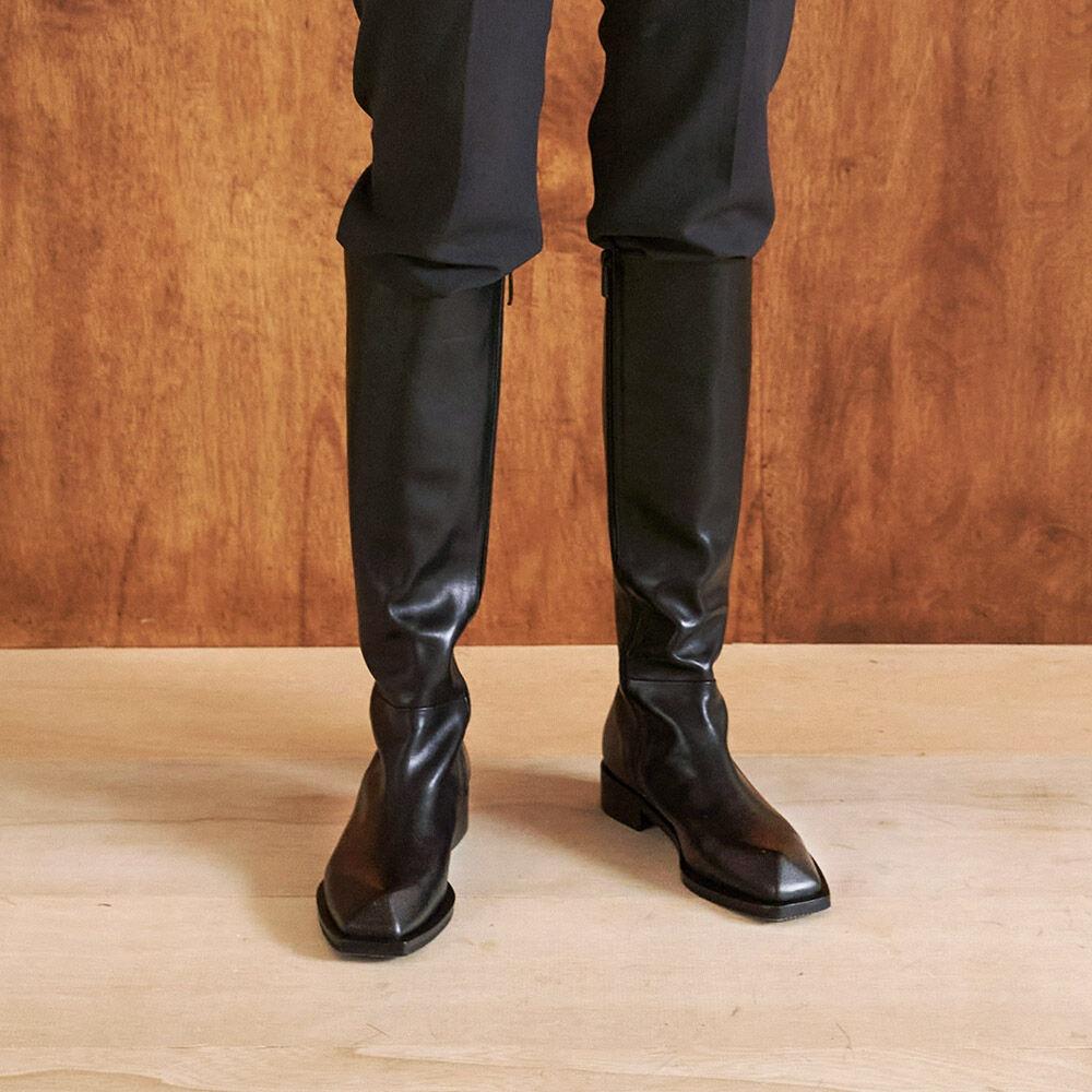 Amil long boots_Black