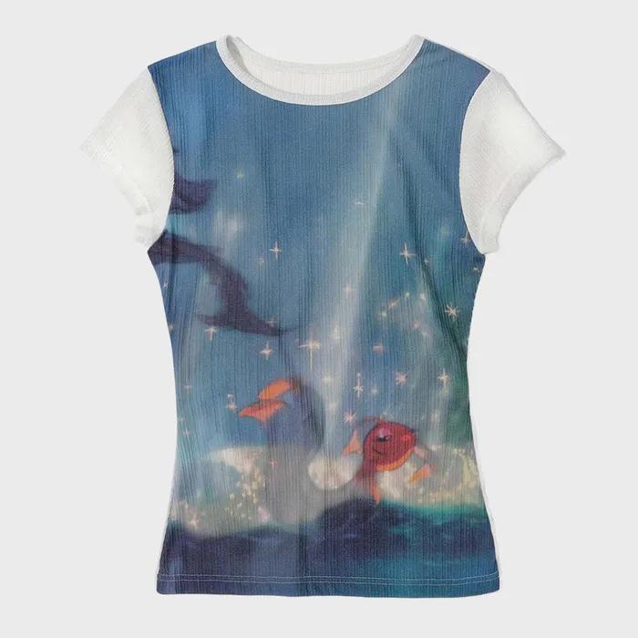 [Sculptor X Fantasia] Three Chapter Tee White