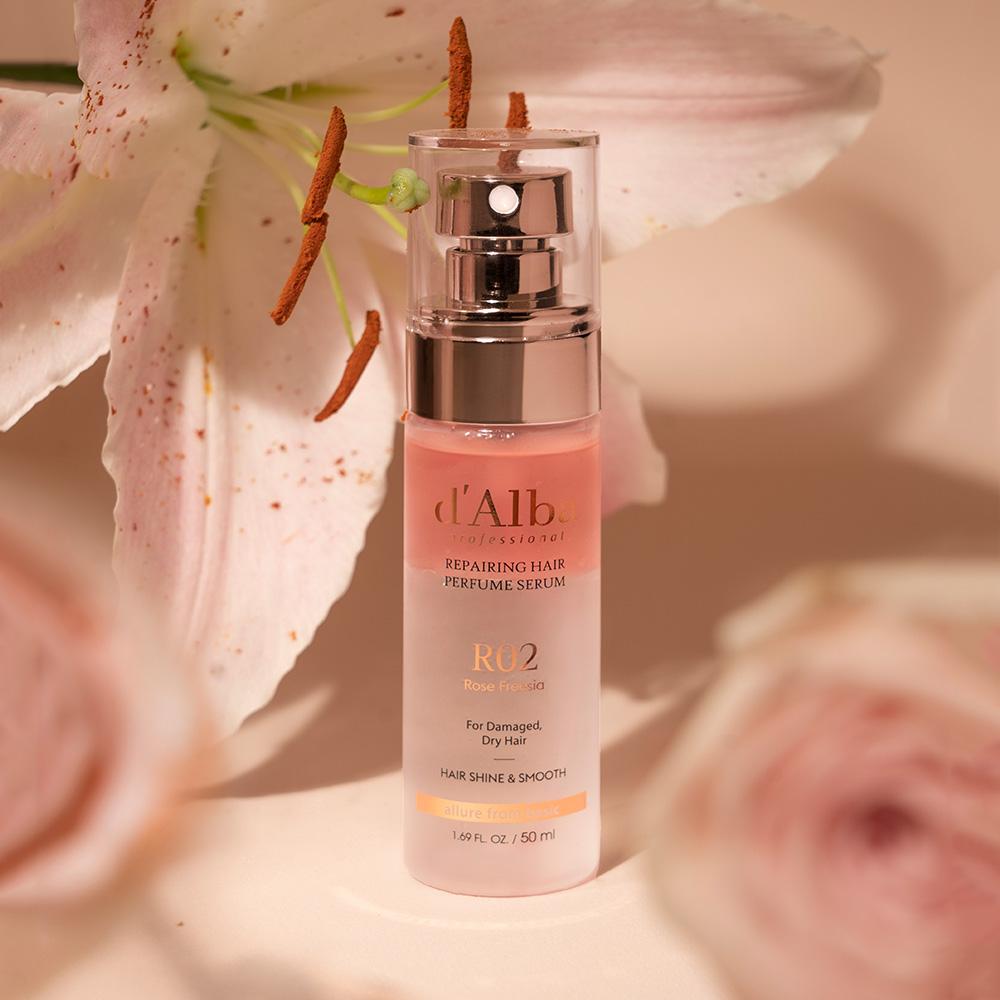 달바 '비건' 프로페셔널 리페어링 헤어 퍼퓸 세럼 로제프리지아 50ml