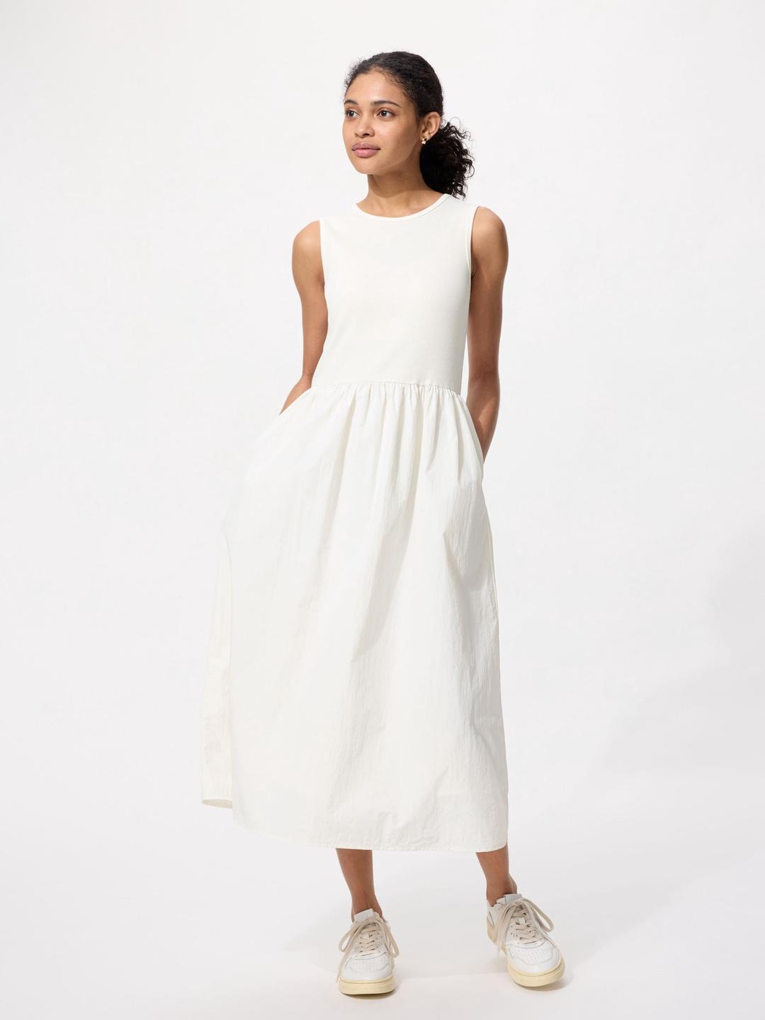 콤비네이션원피스(슬리브리스)