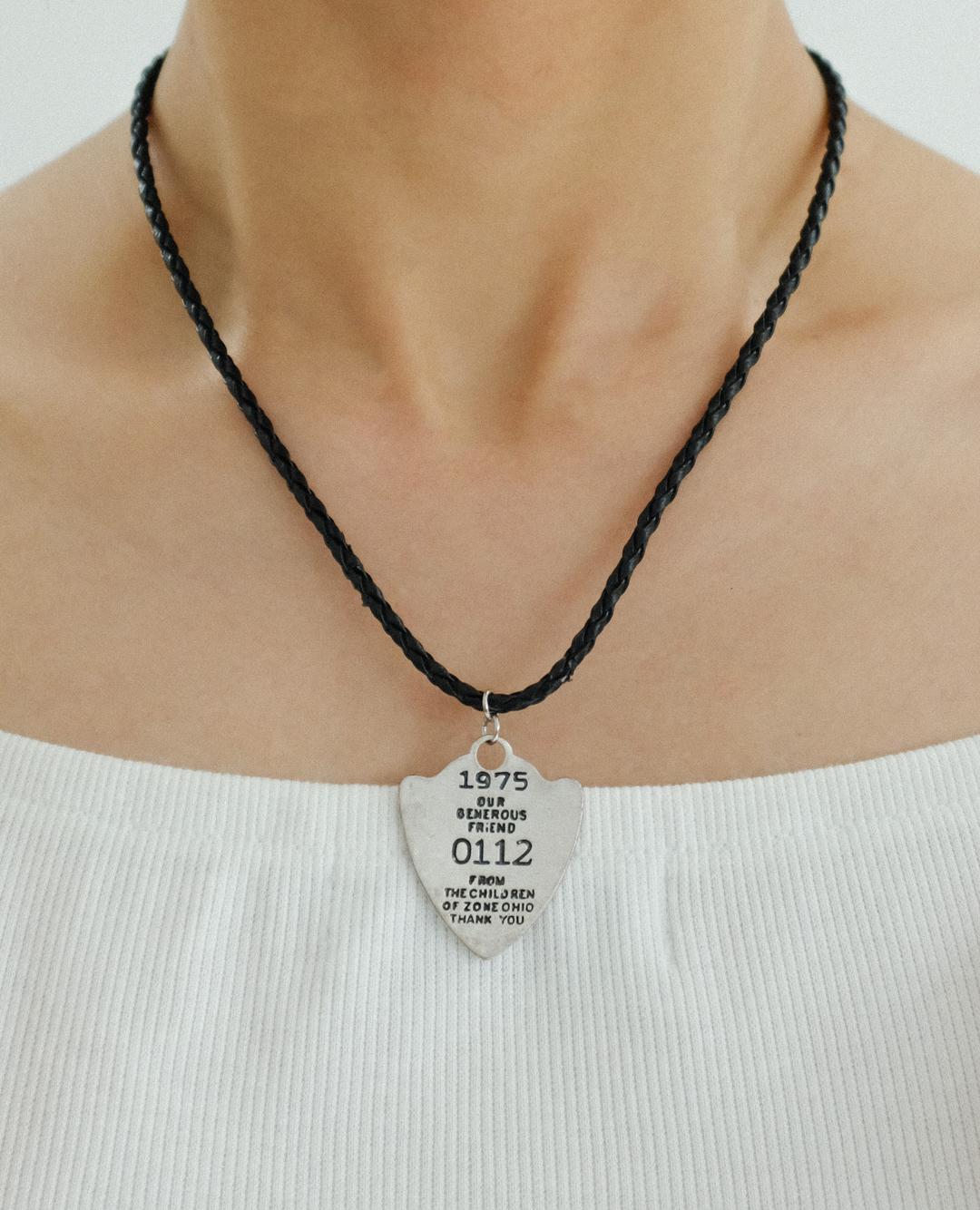 NO.1 silver necklace