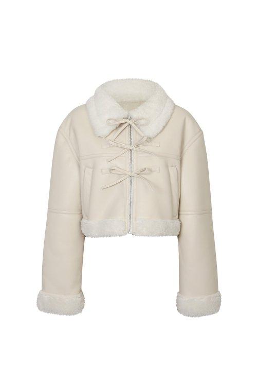 LUCY MUSTANG JACKET cream