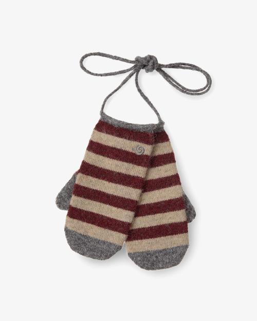 에이이에이이(AEAE) STRIPE MITTEN GLOVES [BURGUNDY] - 사이즈 & 후기 | 무신사