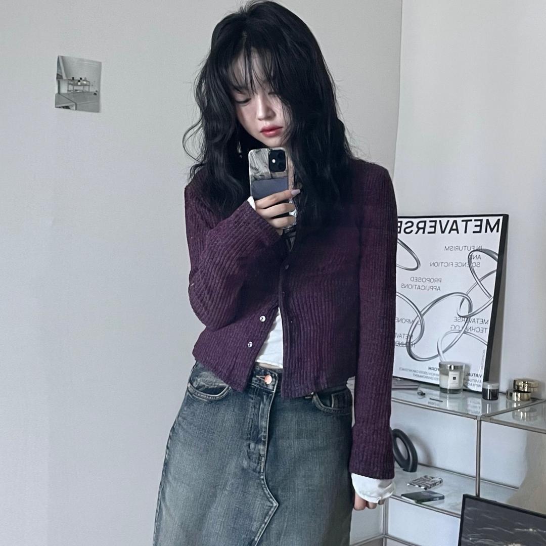 뮤미즈 Demure  Autumn Cardigan