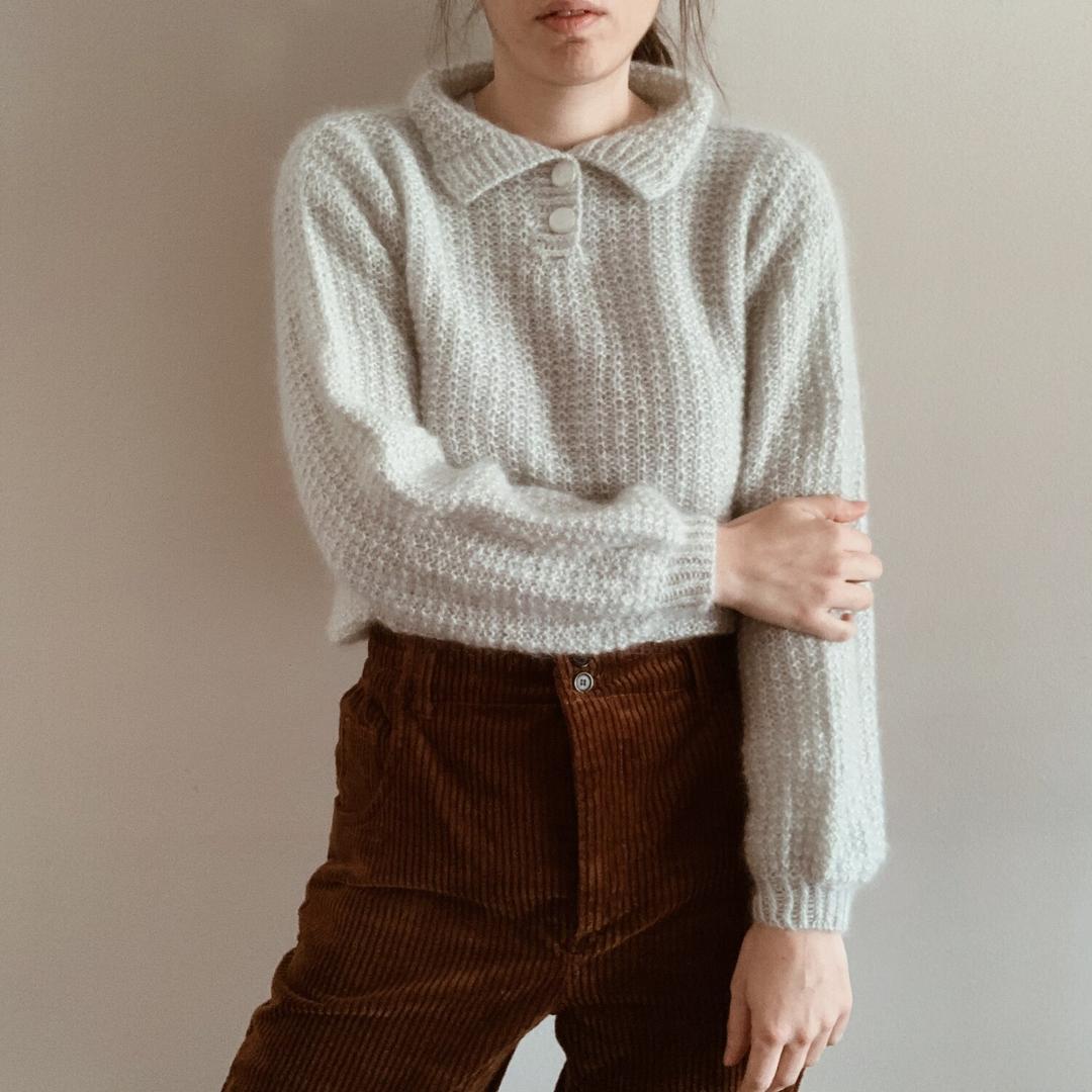 Dorotha Polo English PDF pattern — GREGORIA FIBERS