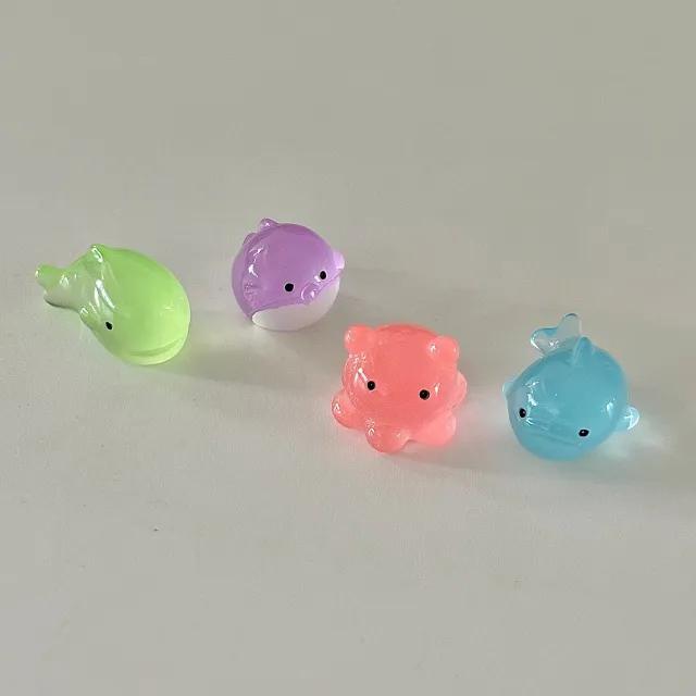 New🩵 푸딩 우무 문어 돌고래 귀여운 에어팟 가방 차키 열쇠고리 우정 커플 미니 바다생물 키링