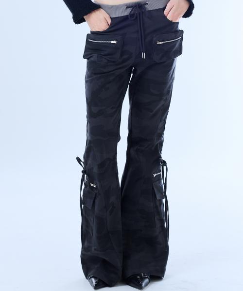FS BOOTSCUT POCKET CARGO PANTS(CAMO)