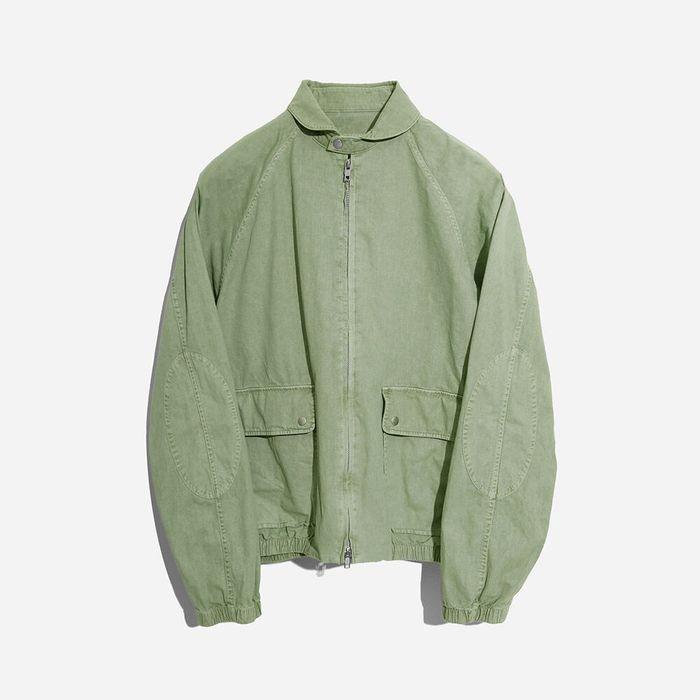 22SS 80's BLOUSON_SAGE