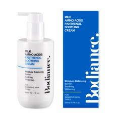 바디언스 밀크 아미노산 크림 프로틴 고보습 바디 로션 300ml 모공각화증 닭살피부 등드름