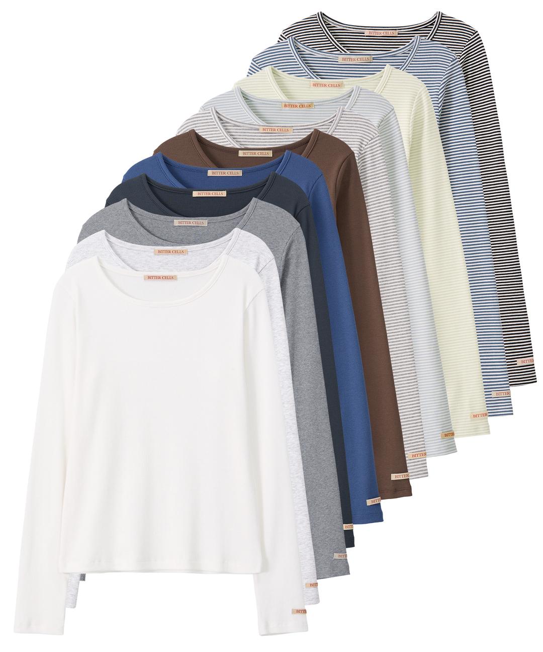 [2 PACK]Essential Golgi Tee-11 colors