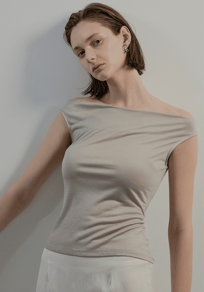 #0614 Top, Pink taupe