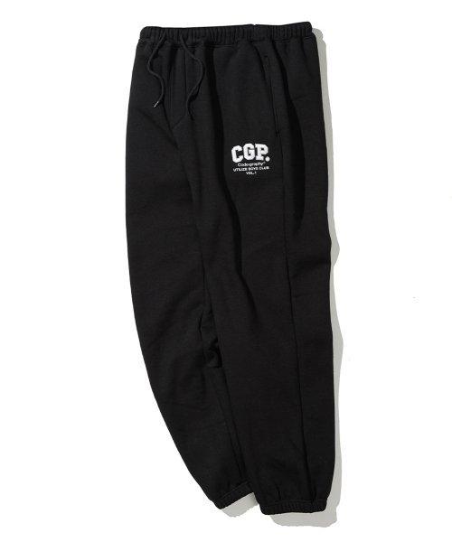 CGP 아치 로고 트레이닝 팬츠_블랙