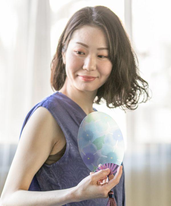 투명 UCHIWA 손 부채