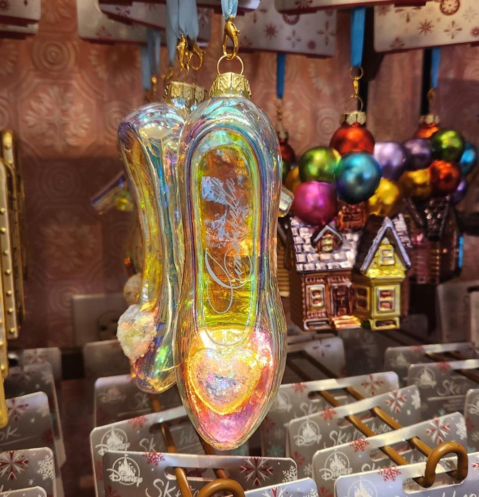 2023 디즈니랜드 신데렐라 유리구두 오너먼트