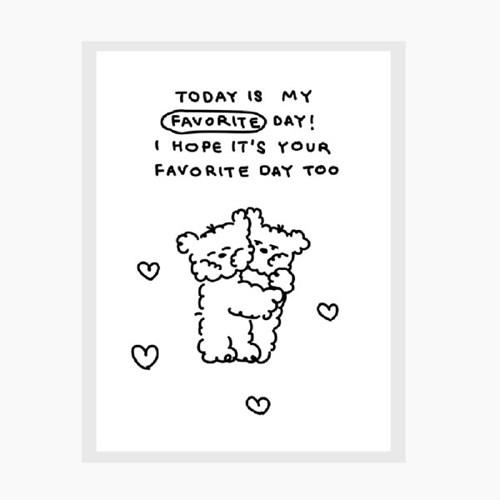 [옥토] 플루피 Favorite 엽서