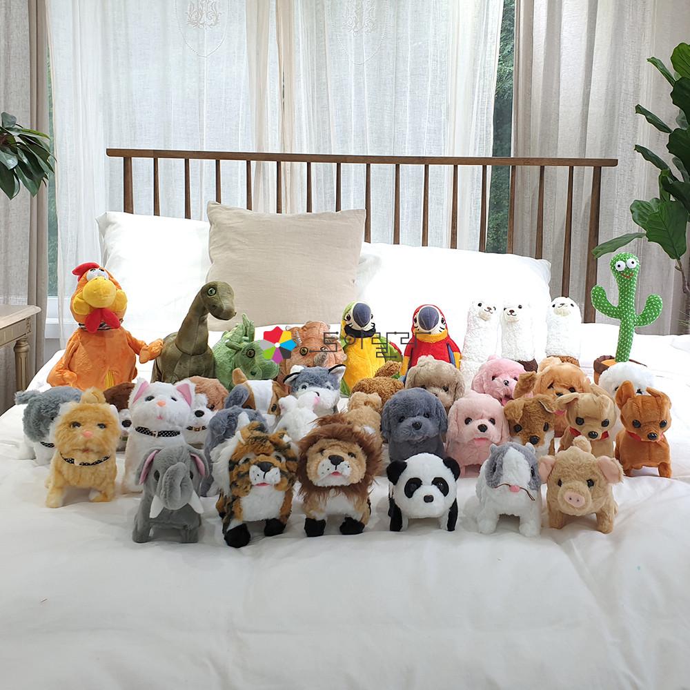 움직이는 인형 모음전 토이랄라 동물원 휴게소 강아지