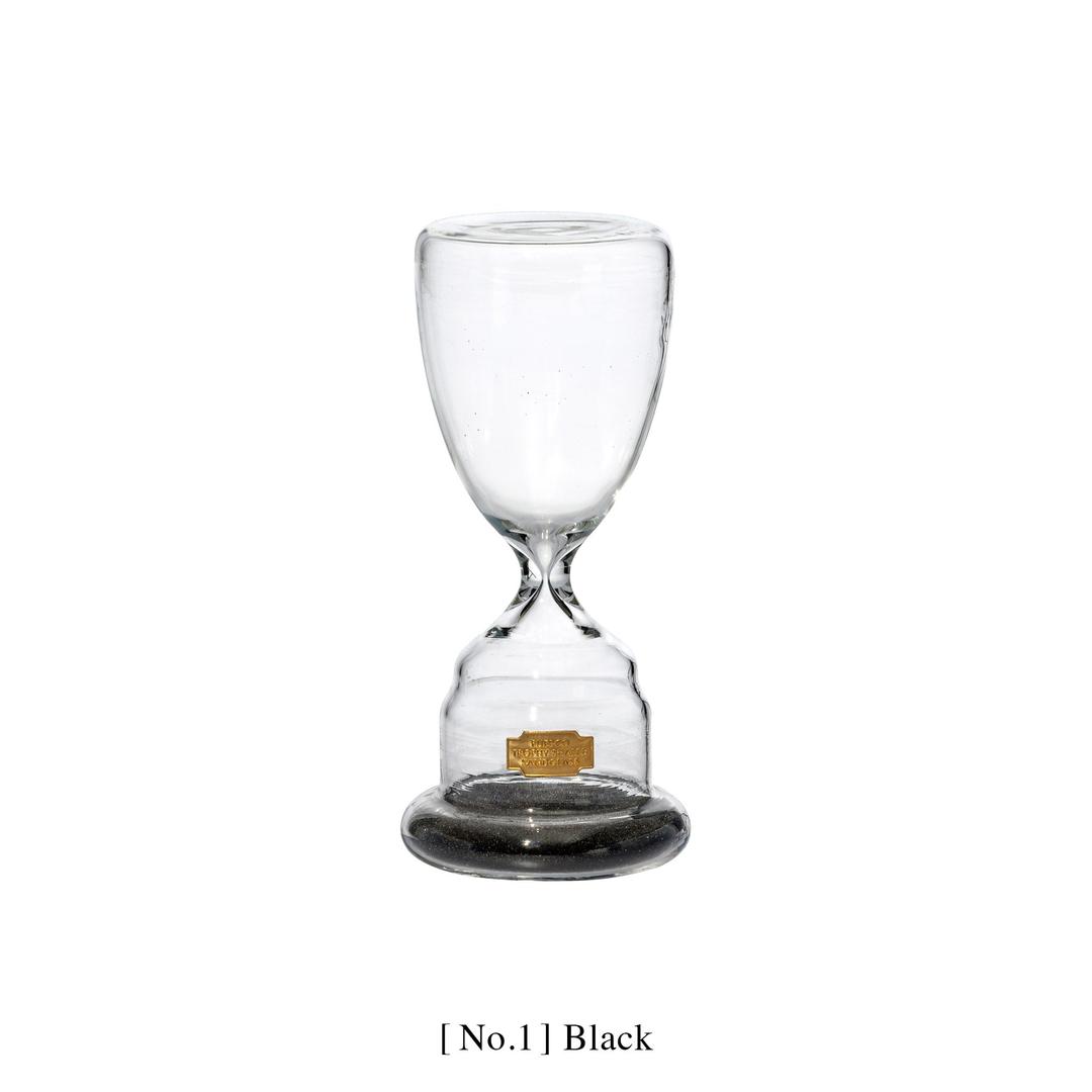 TROPHY SHAPED SANDGLASS - [ No.1 ] / Black