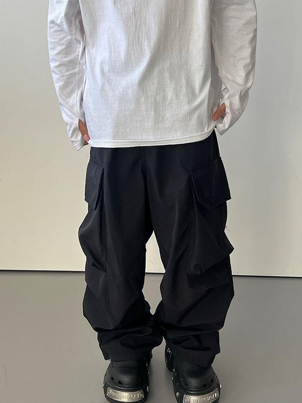 Over big cargo pocket pants (2color)