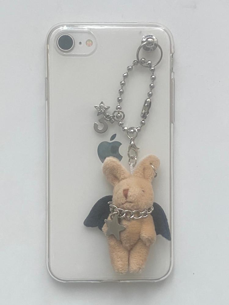 piercing rabbit phone strap |피어싱 래빗 폰스트랩