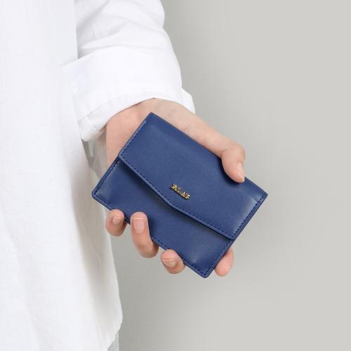 D.LAB 멀린 카드지갑 - 웨일블루