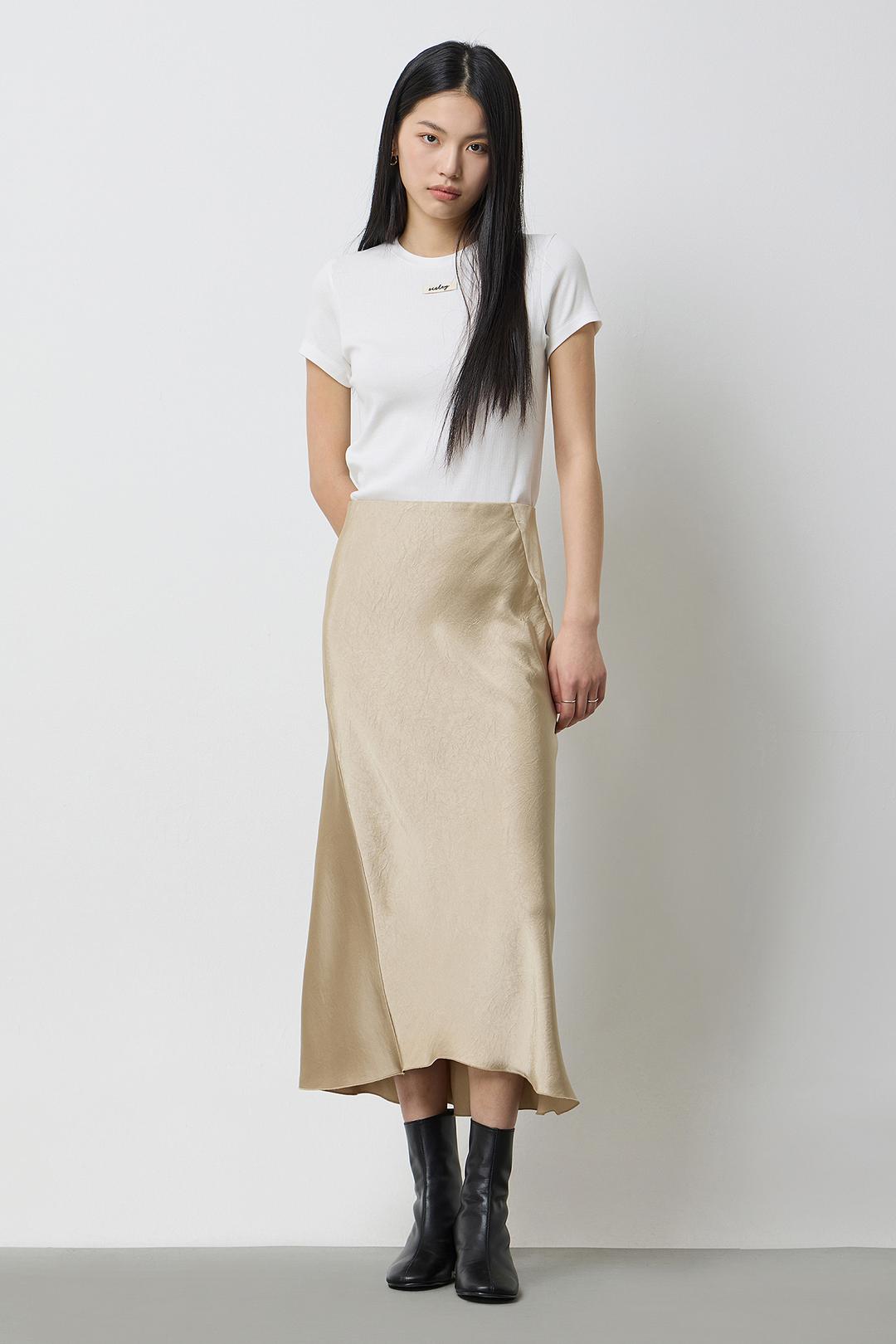 [Online Exclusive] 엘로디 로고 라벨 티셔츠