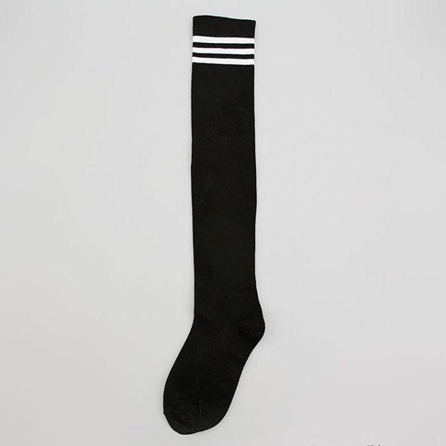 쓰라라인 베이직 오버니삭스 니하이삭스 니삭스