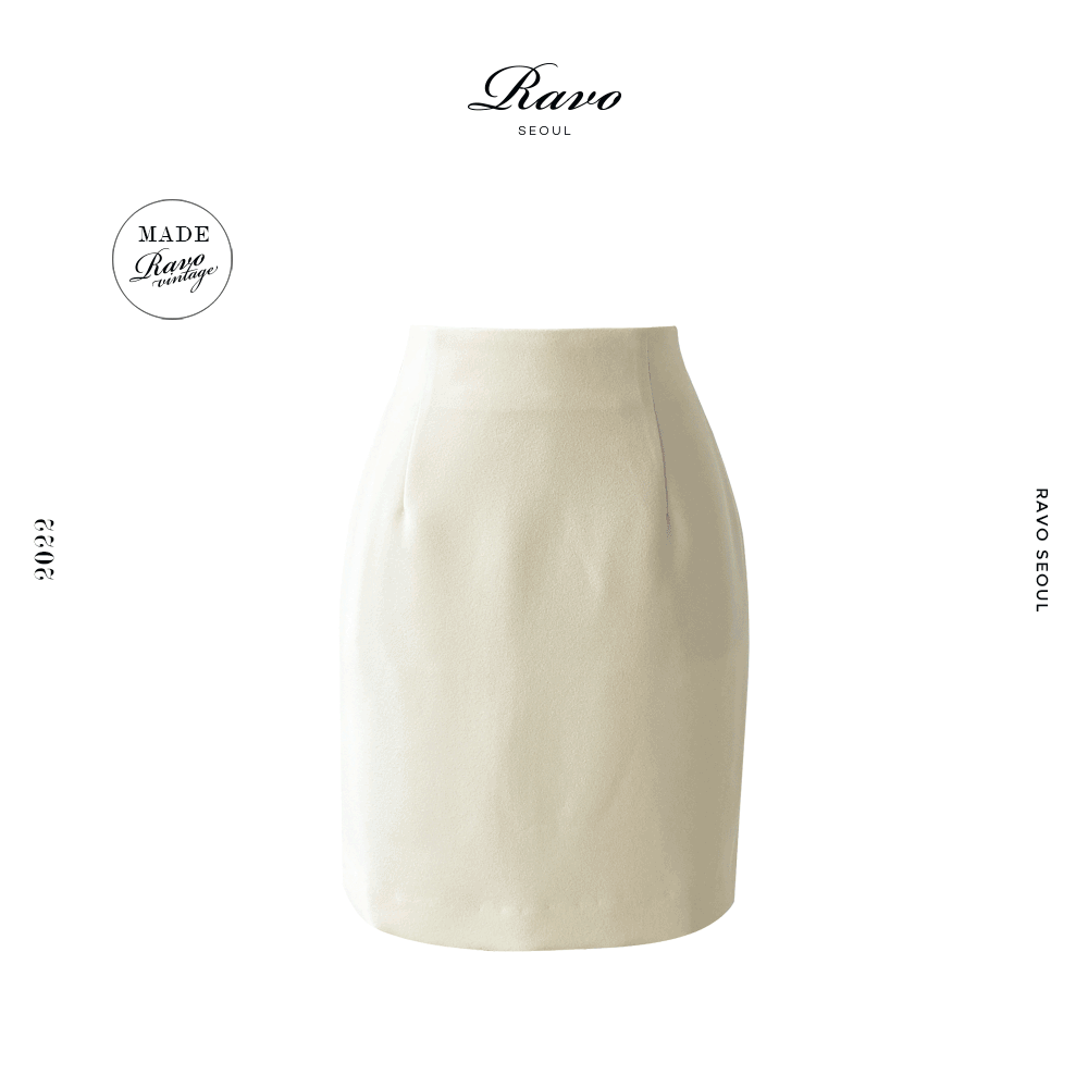 Ra Skirt 라스커트 - Sarah 세라 - H라인 미니 47cm