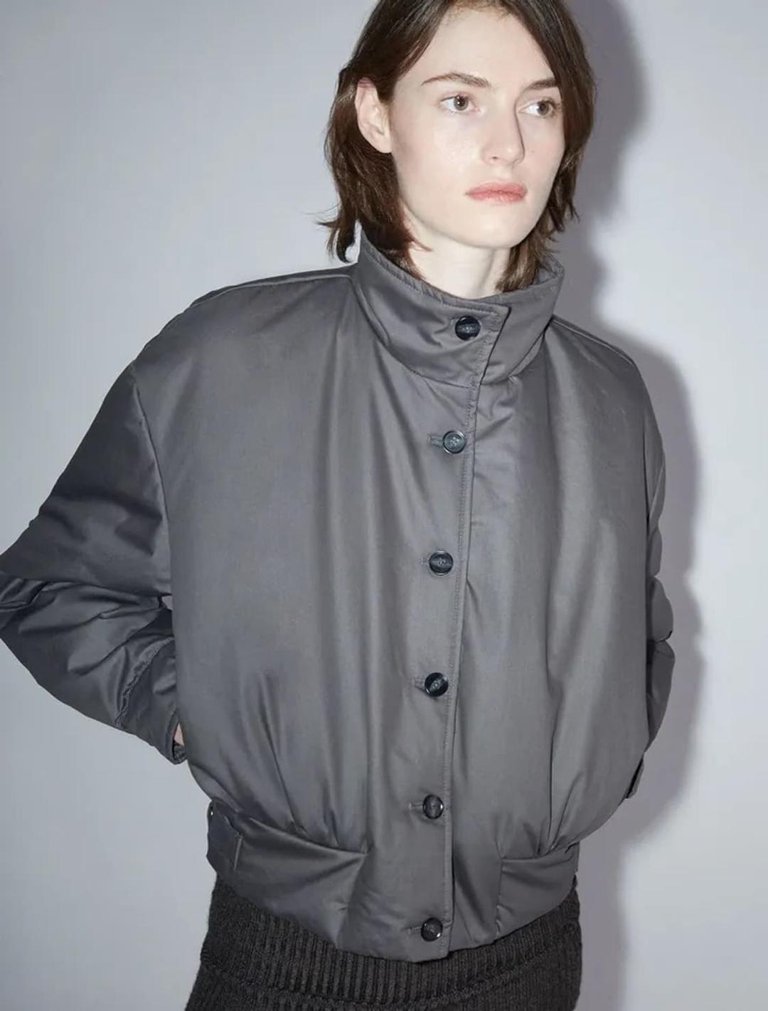 [M]팔로마울 24FW 봄버자켓 그레이 | 후루츠패밀리