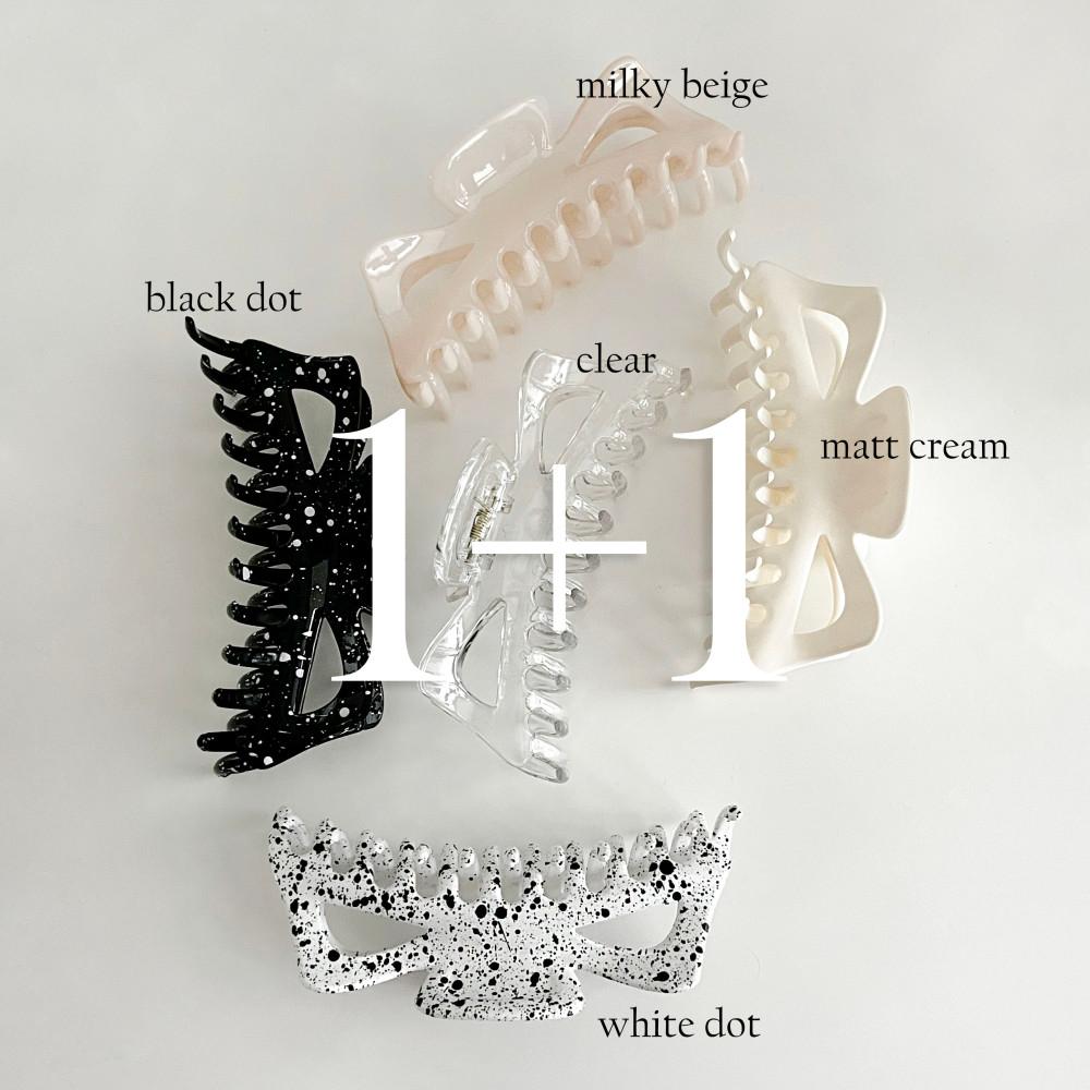 [Best 재입고] ★1+1★ Big butterfly barrett (특대형 바렛, 빅사이즈 헤어핀, 14.5cm)