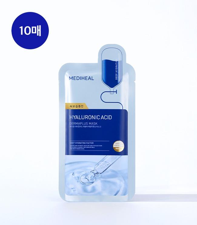 더마플러스 저분자 히알루론산 마스크 10매